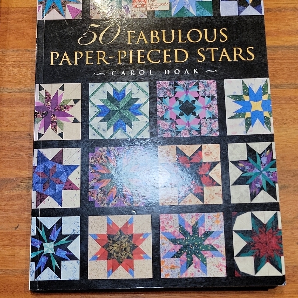 50 Fabulous Paper-Pieced Stars Book